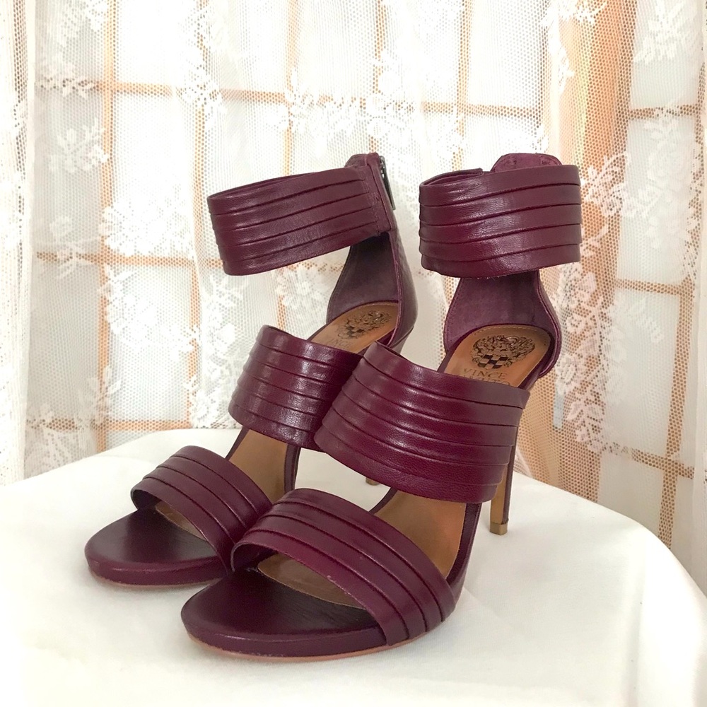 Vince Camuto Leather High Heel